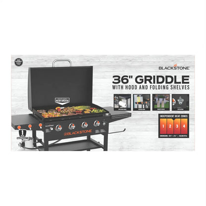 Original 36in Griddle w/Hood & Front Shelf