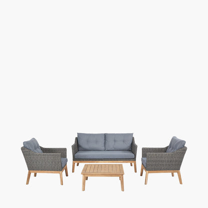 Larissa Kubu Grey Outdoor Seating Set